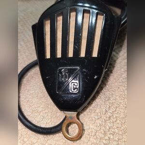 Webster Chicago Black and Gold Vintage Microphone